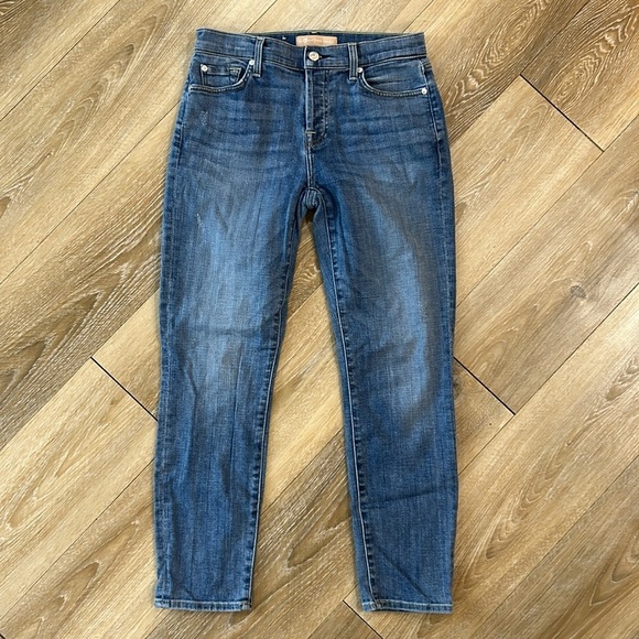 7 For All Mankind Luxe Josefina in Bright Light Broken Twill - Picture 5 of 9